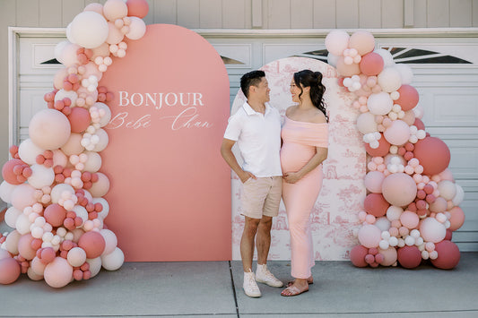 A French-Inspired Baby Shower with Chic Balloon Décor in Southern California