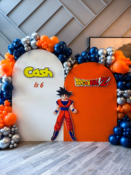 Dragon Ball Z Birthday Balloons | The Balloon Pop Co.