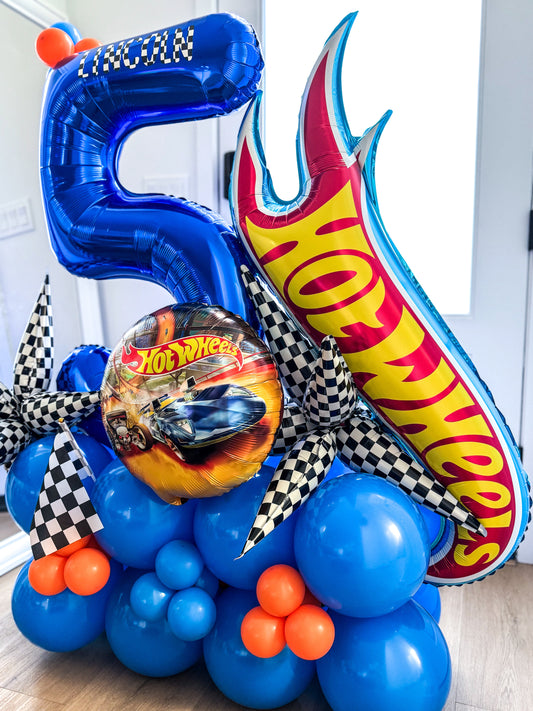 🚗 Hot Wheels Balloon Decor for the Ultimate Kids’ Birthday Party in Ontario, CA