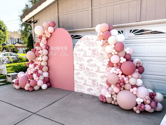 Bonjour Baby Shower Balloon Décor Ideas for a Chic & Timeless Celebration in Southern California