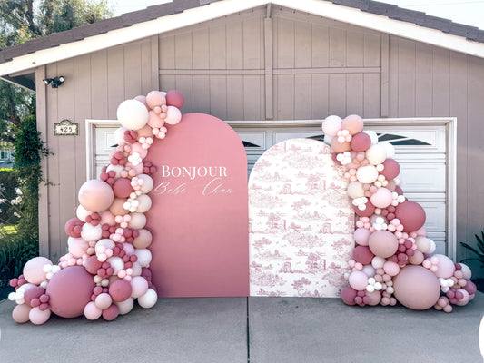 Bonjour, Baby! Elegant French-Inspired Baby Shower Balloon Decor in Ontario, CA & Beyond