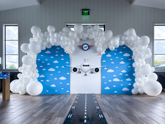 ✈️ Airplane-Themed Birthday Party Balloon Decor That Soars Above the Rest | Balloon Decor in Ontario, San Dimas, Upland, and Los Angeles County