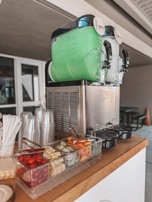Slush Cart Rentals for Parties in Ontario, CA | The Balloon Pop Co.