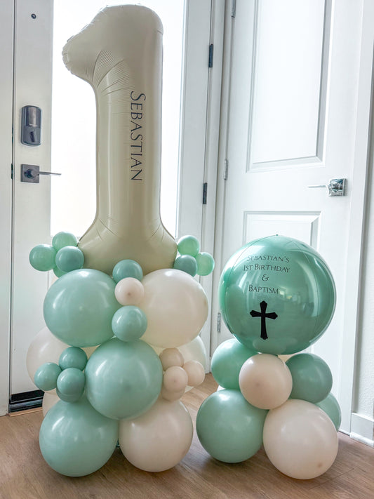 Sweet Blessings & First Birthdays: Elegant Balloon Decor for Life’s Most Precious Moments