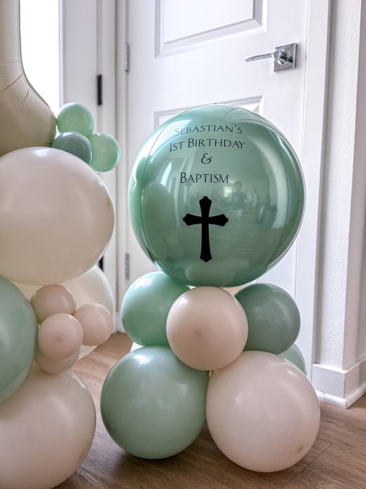 Baptism & First Birthday Balloon Decor Ideas That Wow Guests | The Balloon Pop Co.