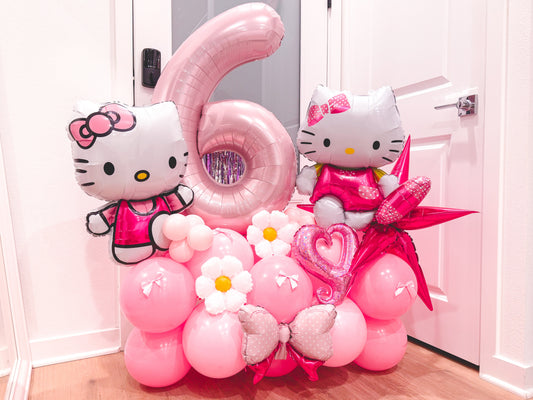 HELLO KITTY BALLOON DECOR FOR THE CUTEST BIRTHDAY CELEBRATION