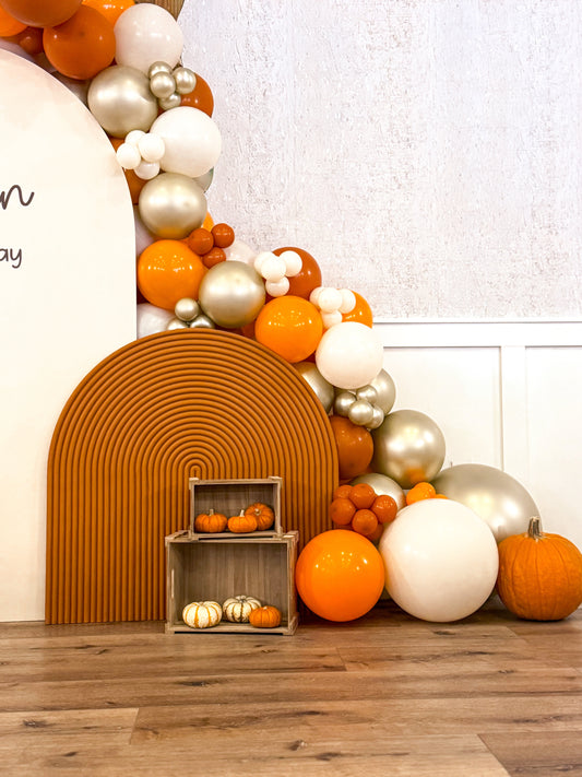 Celebrate Your Little Pumpkin with Cozy Fall Balloon Decor