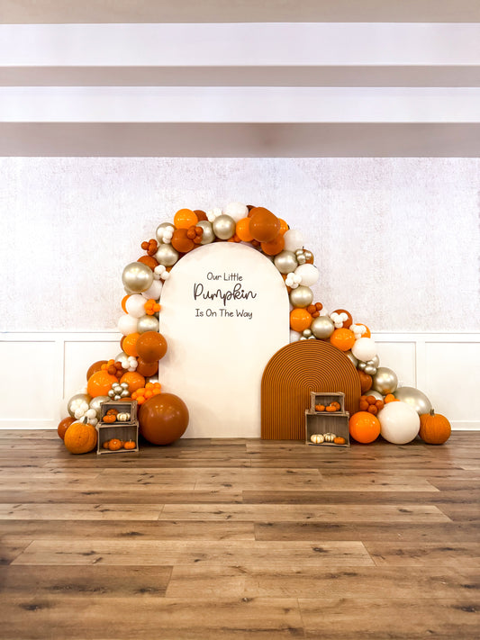 Celebrate Your Little Pumpkin with Stunning Fall Balloon Decor